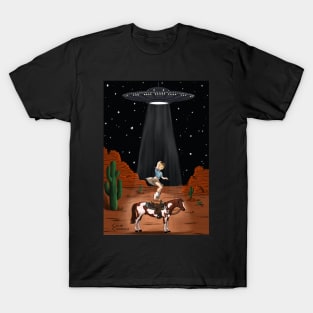 Cowgirl abduction T-Shirt